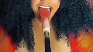 Therealbrookss No Gag Reflex skills ❤️✨️