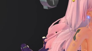 Dark skin girl deepthroats huge dildo