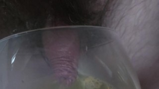Pissing in the wine glass