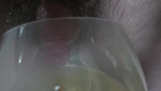 Pissing in the wine glass