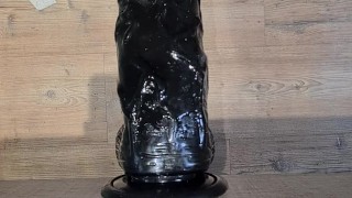 Péter anal . Gapes et beaucoup de pets , mon gros gode détruit mon anus .