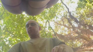 Twink ass takes fat dick raw in public @joaquinsantanax