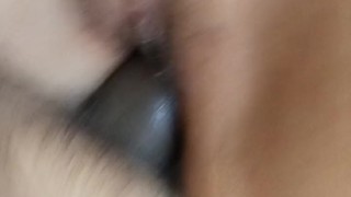 Cogida vaginal en primer plano sin condón