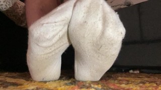 Soft, dirty sock ASMR rubbing :)