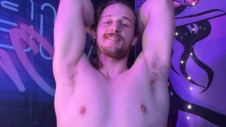 Little flex and dick tease 😛