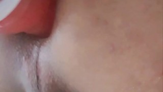 Filling this transgender ass with 26 centimeters.