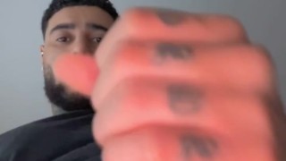 Damien custo big dick jerk off