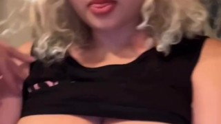 Alt Sexy Egirl Blonde Bimbo Doll