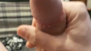 Solo Handjob Quick Cumshot