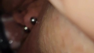 Kitty Gets Her Creamy Pussy Double Stuffed And Creampied