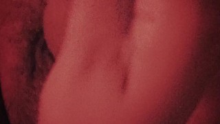 Attention for daddy... Hand and foot job by his BBW Chubby goth girl