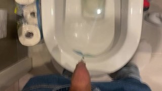 Pissing with a semi