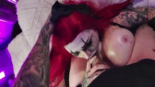 Tatted_Axe uses my Tits and Mouth until he covers me in Cum! (Huge Facial)