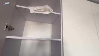 MILF constantly gets squirt and creampie