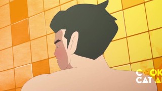 Bolin and Wei fucking after gym session