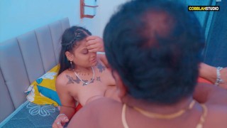 Teenage hot girl seduced by the old man and fucked hard