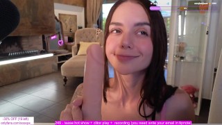 SHE TASTES A DILDO FOR THE FIRST TIME