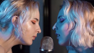 ASMR Double Licking Blue Yeti Mic