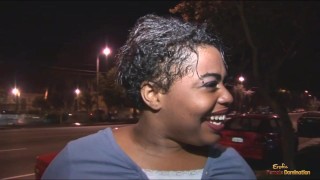 BBW with short hair gets penetrated by a big black cock