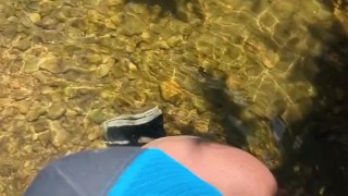 Stranger sucks my dick outdoors! Random girl sucks and fucks outdoors!