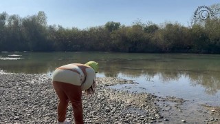 Ogre Girl Farting In The Woods