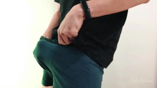 I Cum Twice, Standing Jerking Off