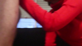 A French MAN used his finger to poke my PUSSY