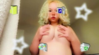 Blonde BBW with Big Tits