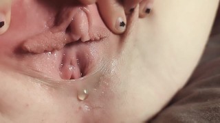 Dorian Spice HD CLOSEUPS - Perfect Little Pussy Needs A Mouth To Fill With Squirt!!