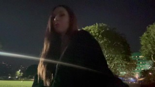 Artemisia Love Late Night Smoking Fetish @ the Park Italian Milf Full Videos on OF