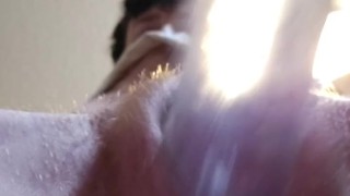 FtM solo masturbation with creamy POV