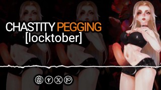 Erotic Audio | Eclipsed Chains | FemDom Mistress Pegging Locktober Chastity