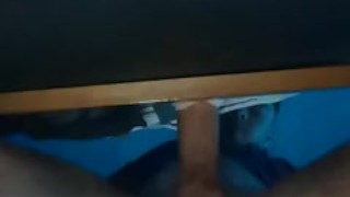 Stretching them lips