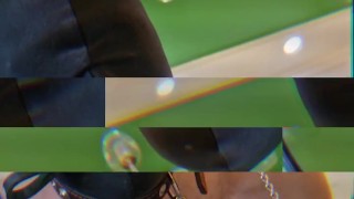 Sexy witch and her magic mirror.