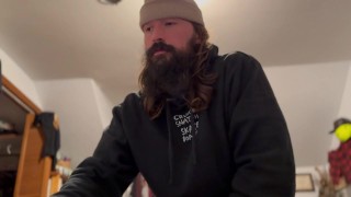 Quick Jerk Off Cum on Chest
