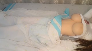 Halloween night anal sex until I cum inside her tight pussy (18+)