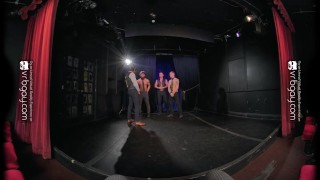 VRB Gay: Hot Muscle Dancer Sucks and Rides A Big Dick | VR Porn