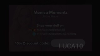 She was waiting for a very special courier. MONICAMOMENTS use code LUCA10 to get DISCOUNT%