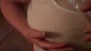 amazing boob show