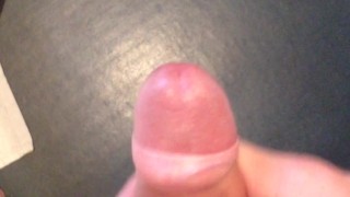 Masturbation ended in a big cumshot