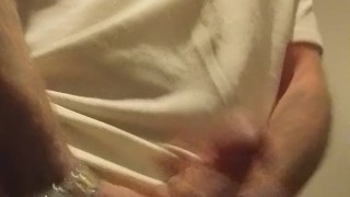 Daddy's wanking over his slut wife