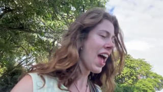 Young Slut Gets Caught Sneaking Away From Family Vacation To Masturbate in Public in Costa Rica