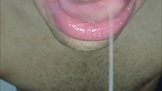 garganta profunda, sumiso, tongue,saliva, sloopy, correte en mi boca, primer plano