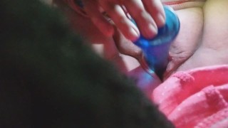 Got caught playing with my toy