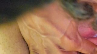 He loves filling me up with cum