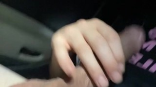 Stroking in my car