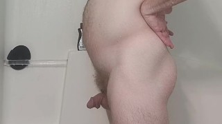 Giant Shower Hose Belly Inflation and Plugging