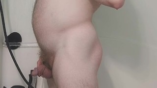 Giant Shower Hose Belly Inflation and Plugging