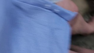 Pissing on a cold day in a glass