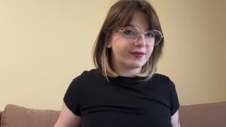 Beautiful brunette shows off her sexy body